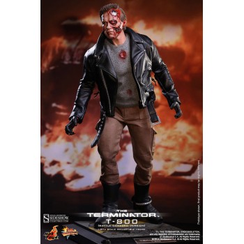 Terminator Movie Masterpiece Action Figure 1/6 T-800 Battle Damaged 32 cm